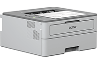Brother HLB2080DW crno-bijeli laserski pisač okrenut s izlazom prema desno